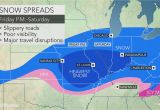 Cleveland Ohio Weather Map Snowstorm Poised to Hinder Travel From Missouri Through Ohio