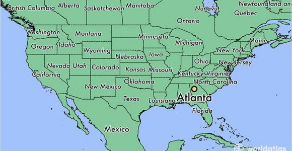 Coastal Georgia Map where is atlanta Ga atlanta Georgia Map Worldatlas Com