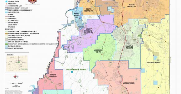 Colorado forest Fire Map Maps Douglas County Government