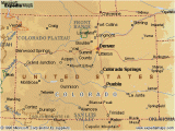 Colorado Front Range Map Colorado Fishing Network Maps and Regional Information