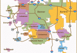 Colorado Geographical Map Relocation Map for Denver Suburbs Click On the Best Suburbs