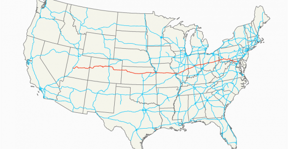 Colorado I-70 Map Interstate 70 Wikipedia