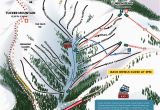 Colorado Map with Ski Resorts Copper Winter Trail Map