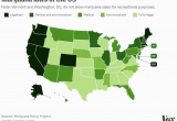 Colorado Marijuana Map Marijuana Has Been Legalized In Nine States and Washington Dc