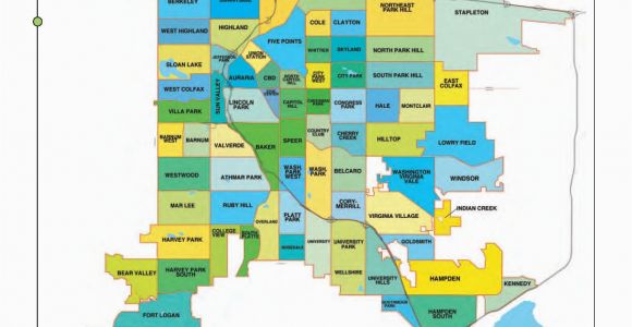 Colorado Neighborhood Map Denver Neighborhood Map L Find Your Way Around Denver L Neighborhood