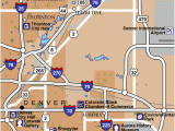 Colorado Springs Airport Map Denver International Airport Airport Maps Maps and Directions to