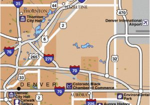 Colorado Springs Airport Map Denver International Airport Airport Maps Maps and Directions to