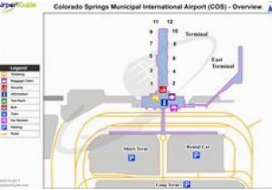 Colorado Springs Airport Map Melbourne Melbourne International Mlb Airport Terminal Map