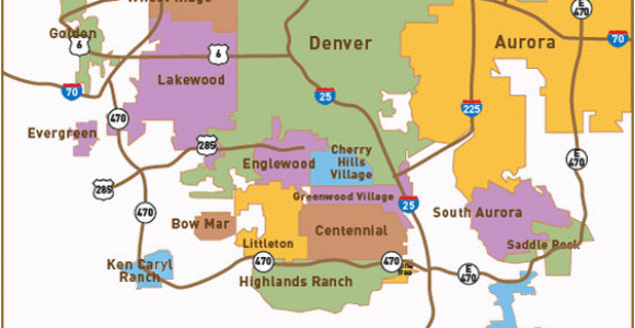 Colorado Springs City Limits Map Relocation Map for Denver Suburbs Click On the Best Suburbs