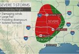 Colorado Wind Map Severe Storms to Strike Central Us Early This Week