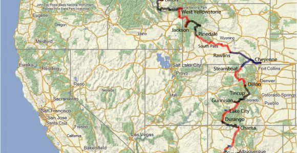 Continental Divide Colorado Map Big Sky Trail Map Lovely Efacbfe O D Fresh Continental Divide Trail