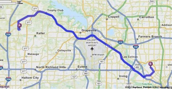 Coppell Texas Map Driving Directions From 4953 Ambrosia Dr fort Worth Texas 76244 to