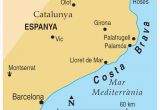 Costa Blanca Spain Map Map Of Costa Brave and Travel Information Download Free