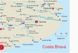 Costa Blanca Spain Map Map Of Costa Brave and Travel Information Download Free