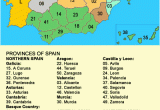 Costas Of Spain Map Map Of Provinces Of Spain Travel Journal Ing In 2019 Provinces