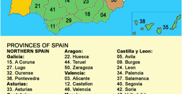 Costas Of Spain Map Map Of Provinces Of Spain Travel Journal Ing In 2019 Provinces