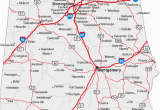 Counties In Georgia Map with Cities Map Of Alabama Cities Alabama Road Map