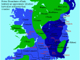 Counties In Ireland Map the Map Makes A Strong Distinction Between Irish and Anglo French