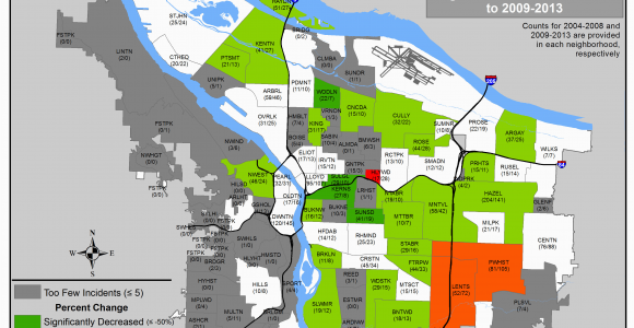 Crime Map Portland oregon Portland State Criminal Justice Policy Research Institute Portland