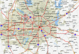 Dallas Texas Road Map Map Of Texas Dallas Business Ideas 2013