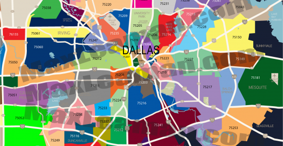 Dallas Texas Zip Codes Map Dallas Zip Code Map Mortgage Resources