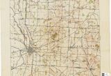 Darke County Ohio Map Ohio Historical topographic Maps Perry Castaa Eda Map Collection