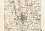 Darke County Ohio Map Ohio Historical topographic Maps Perry Castaa Eda Map Collection