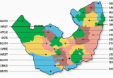 Delta County Colorado Map Map Of Delta State Nigeria Showing the Local Government areas