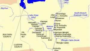 Denton Ohio Map Waterfalls In Ricketts Glen State Park Wikipedia