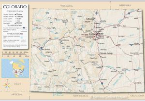 Denver Colorado On Map Of Us United States Map Showing Colorado Refrence Denver County Map