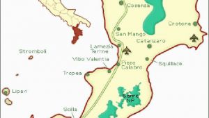 Detailed Map Of Calabria Italy Cities Map and Guide to Calabria southern Italy