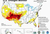 Drought Map Of Texas Oklahoma Drought and Wildfire Update top Headlines Wlj Net