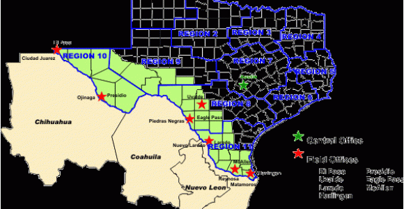 Eagle Pass Texas Map Map Of Texas Border with Mexico Business Ideas 2013