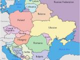 East Europe Political Map Maps Of Eastern European Countries