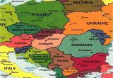 Eastern Europe Map with Capitals 25 Categorical Map Of Eastern Europe and Capitals