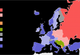 Easy to Read Map Of Europe Political Situation In Europe During the Cold War Mapmania