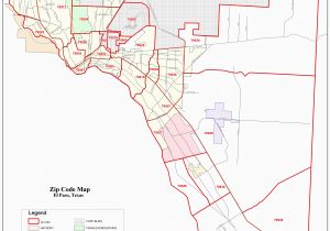 El Paso Texas Maps El Paso Texas Zip Code Map Business Ideas 2013