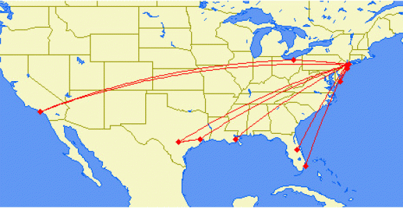 Electra Texas Map Your Lifetime Flights Airliners Net