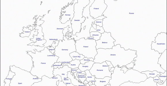 Empty Europe Map Europe Free Map Free Blank Map Free Outline Map Free