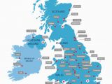 England Map Major Cities Uk University Map