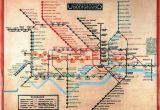 England Tube Map Harry Beck 1902 1974 British First 1931 Version Of