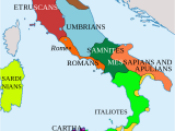 English Map Of Italy Italy In 400 Bc Roman Maps Italy History Roman Empire Italy Map