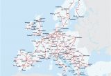 Eurail Spain Map European Railway Map Europe Interrail Map Train Map Interrail