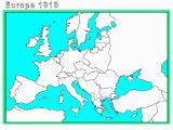 Europe 1919 Blank Map Blank Map Of Europe World War One Download them and Print