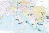 Europe Backpacking Map Exploring Europe Via Interrail In 2019 Travel Travel