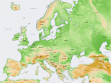 Europe Elevation Map atlas Of Europe Wikimedia Commons