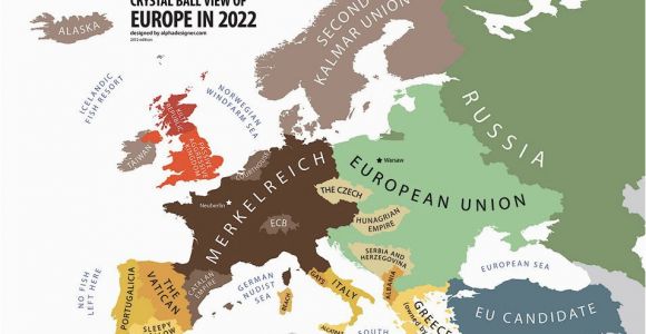 Europe Future Map Europe According to the Future Land Of Maps Map Funny