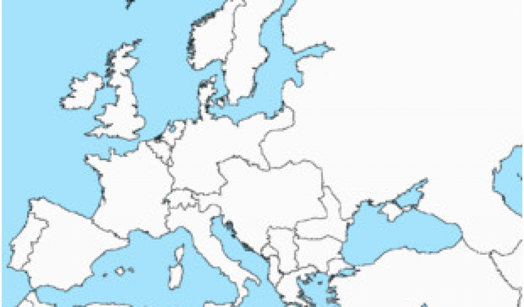 Europe In Blank Map Maps For Mappers Historical Maps | Sexiz Pix