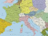 Europe Landmarks Map Map Of Europe Wallpaper 56 Images