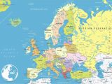 Europe Landmarks Map Map Of Europe Wallpaper 56 Images